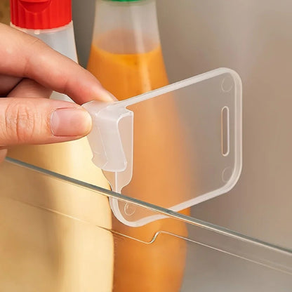 15 PCS Sturdy Clear Refrigerator Organizer Dividers