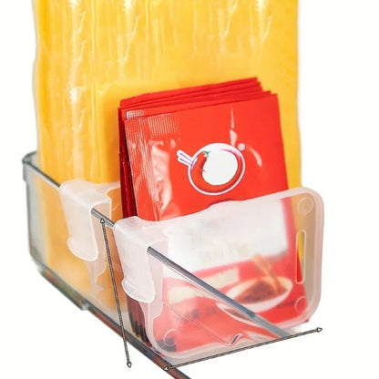 15 PCS Sturdy Clear Refrigerator Organizer Dividers