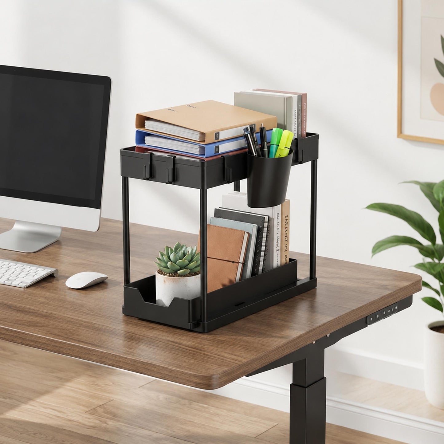2-Tier ‌Sliding Under Sink Organizer