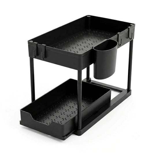 2-Tier ‌Sliding Under Sink Organizer